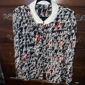 Kate spade OohLaLa blouse